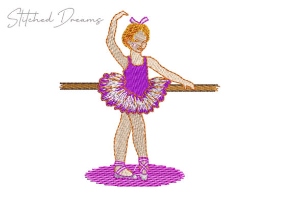 Ballerina Digital Embroidery Design Review