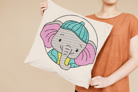 Cute Elephant Digital Embroidery Review