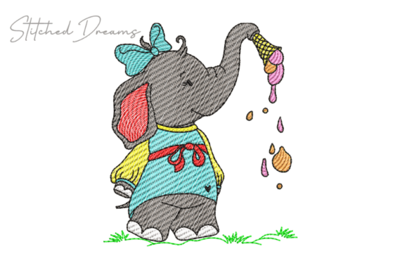 Cute Elephant Embroidery Design Review