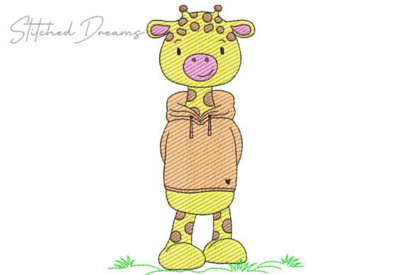 Cute Giraffe Digital Embroidery Design Review
