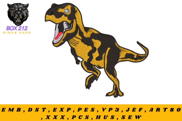 Dino Delight Embroidery Design Review