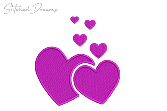 Elegant Hearts Digital Embroidery Design Review