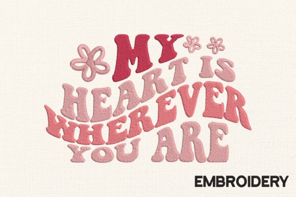 Embroidery Valentine Design My Heart Review