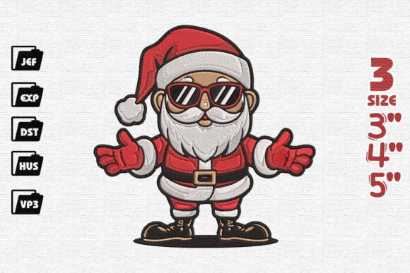 Jolly Santa Christmas Embroidery Review