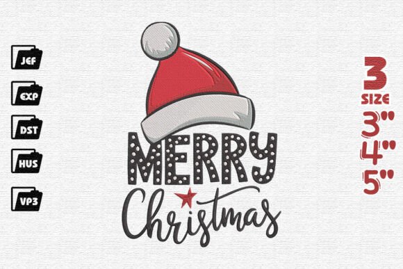 Santaβs Favorite Holiday Greeting Embroidery Review