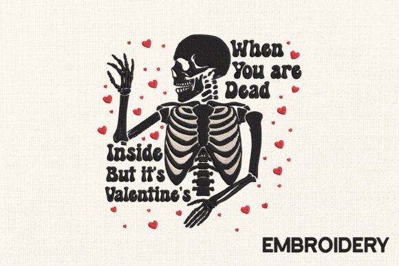 Skeleton Valentine
